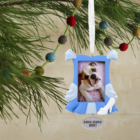 Hallmark Christmas Ornaments, Disney Cinderella Dog Picture Frame Ornament, Cinderella Dog Frame (2HCM5407)...