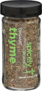 Spicely Organic Thyme 0.60 Ounce Jar Certified Gluten Free...