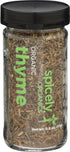 Spicely Organic Thyme 0.60 Ounce Jar Certified Gluten Free...