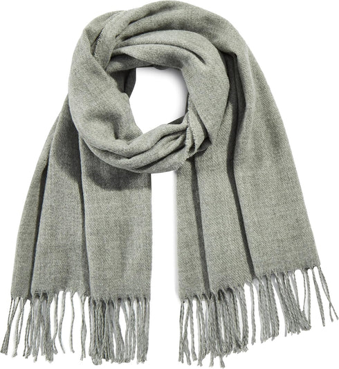 Amazon Essentials Unisex Adults' Oversized Woven Scarf with Fringe...