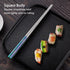Metal Chopsticks, Reusable Dazzling Rainbow Stainless Steel, Titanium Plated, Non-slip, Dishwasher Safe, Eco-friendly, 2 Pairs Gift Set...