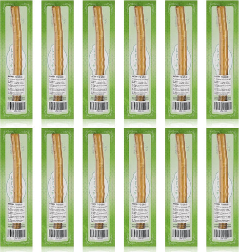 Zenia Sewak Natural Miswak Toothbrush - Vacuum Sealed Natural Flavor Traditional Peelu Toothbrush Stick - for Healthy Gums, Teeth, and Fresher Bre...