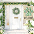 WATINC Paw Print Garden Flag - Spring Summer Eucalyptus Leaf Welcome Linen Garden Flag, 12 x 18 Inch Double Sided Seasonal Holiday Farmhouse Yard ...