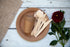 KingSeal Disposable Birch Wood Cutlery Spoons, Biodegradable and Earth Friendly, 6.25 Inch Length - 1 Pack of 100 pcs...