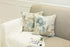 Pack of 2 Decorative Throw Pillows Cases Cushion Cover for Sofa Couch Bed,Sunflower Pattern,20x20 Inches,Blue Cream...
