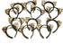 Headband Shiny Hair Hoops Cute Fluffy Hair Accessories for Women Girls Daily Wearing & Party Favor Decoration (12 Cheetah Ear)...