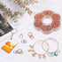 YAKA 1600Pcs 6 Different Sizes Open Jump Rings,5mm 6mm 7mm 8mm 9mm 10mm Ring Jewelry Keychain for Jewelry Making Accessories,1Pcs Jump Ring Open/C...