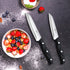 2PCS Paring Knife - Little Cook Paring Knife Set - Ultra Sharp Kitchen Knife - Fruit Knife - German stainless Steel - ABS Handle...