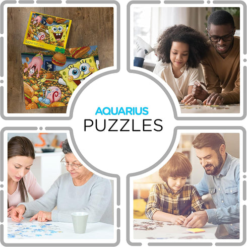 AQUARIUS SpongeBob SquarePants Puzzle (500 Piece Jigsaw Puzzle) - Officially Licensed SpongeBob Merchandise & Collectibles - Glare Free - Precisio...