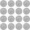 Hicarer Rhinestone Embellishments 19 mm Sew on Rhinestones Gems Button Accessory Silver Glass Crystals Buttons for DIY Jewelry Crafting Sewing Clo...