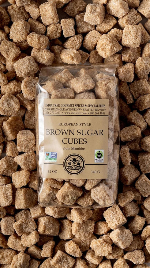Pure Brown Sugar Cubes , All-Natural Gourmet Sweetener for Coffee, Tea, and Baking , 12 Oz Bag (Pack of 1)...