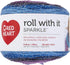 Red Heart Roll with It Sparkle Yarn - Amethyst......