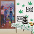 Beistle Weed Tablecover...