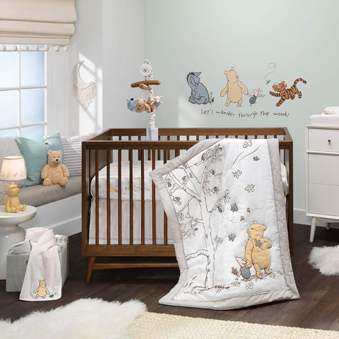 Lambs & Ivy Storytime Pooh Wall Decals - Beige, Animals, Disney, Bear...