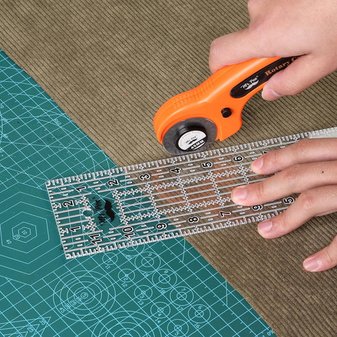 Mr. Pen- Sewing Ruler, 3 Pack, 6", 12" & 17", Acrylic Ruler, Quilting Ruler, Cutting Ruler, Acrylic Ruler for Cutting Fabric, Rulers for Quilting ...