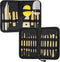 U.S. Art Supply Pottery & Clay Tools Sets (26-Piece) - 12 and 14-Piece Set Include Pottery Tools, Canvas Case for Sculpting, Ceramics, and Easy St...