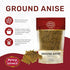 Spicy World Ground Anise Powder 7 Ounce - Anise Seeds Ground, Pure & Natural, Great for baking, cooking, and even tea...