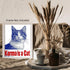 Posterizer 1 pcs-karma is a cat-retro design-funny poster for cat lovers-Comedy Art-Art for Animal Lovers-Living Room Bedroom Decor- unframed wall...