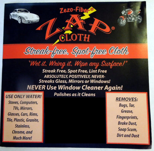Streak Free Cleaning Cloth 2-Pack...