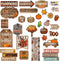 29 Pieces Home Sweet Classroom Fall Bulletin Board Decorations Welcome Pumpkins Happy Fall Thanksgiving Borders Decor Cutouts Accents for Autumn H...
