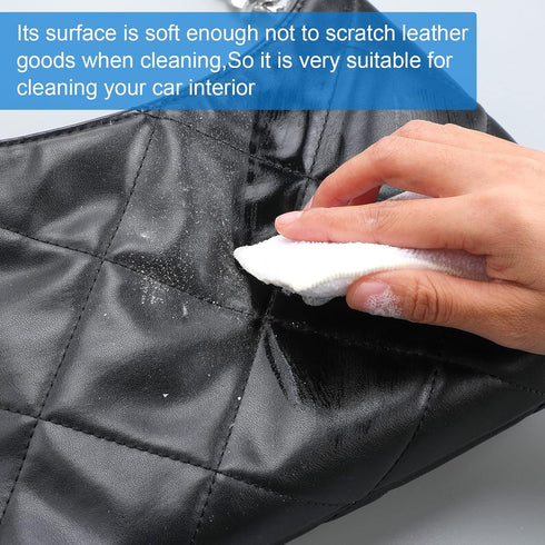 12 Pcs Interior Scrubbing Sponge for Leather Plastic Car Microfiber Kitchen Sponge Household Cleaning Sponges Double Sided Dish Sponge Cleaning Ki...