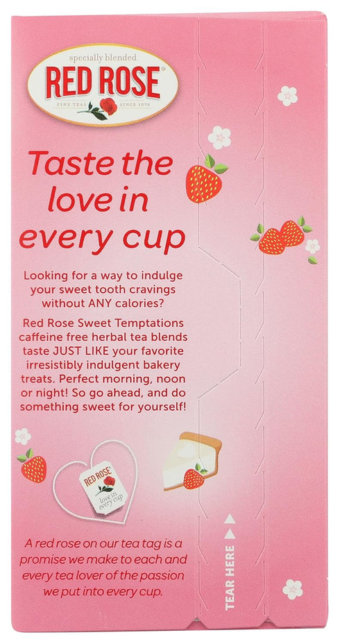 Red Rose Tea Strawberry Shortcake, 18 ct...