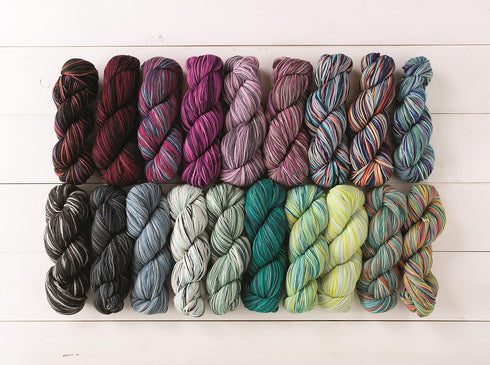 Knit Picks Stroll Hand Painted Merino Wool Fingering Weight Sock Yarn - 100 g (Koi Pond)...