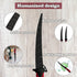 Fish Fillet Knife, 7 Inches Professional Fishing Fillet Knife Set Stainless Steel Blade in Corrosion Resistant Coating, with Sharpener and Cutting...