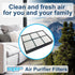 HQRP Filter compatible with Hunter 30936 QuietFlo 30085, 30090, 30095, 30105, 30117, 30119, 30130, 36117, 36127, 36095, 37090, 30197, 30999, 30058...