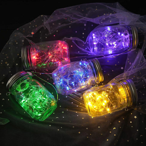 24 Pack Fairy Lights Battery Operated 6.6ft 20 Led Mini String Lights Silver Wire Starry Lights for DIY Wedding Party Festival Halloween Christmas...