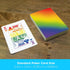 AQUARIUS - Show Your Pride Playing Cards...