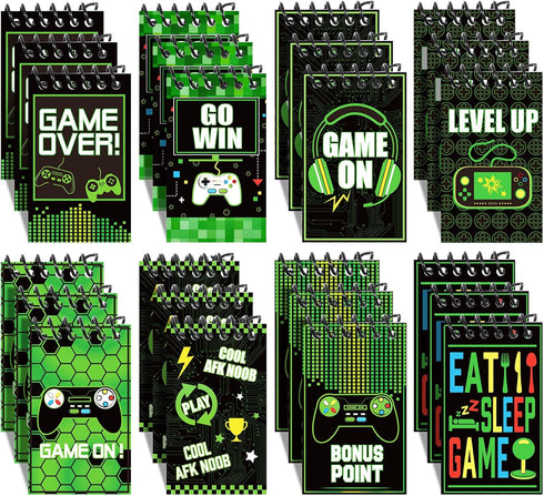 24 Pieces Video Game Party Favors Gaming Mini Notepads Gamer Video Gamer Favors Gaming Notepad Teacher Classroom Supplies Bulk Mini Notepads Pack ...