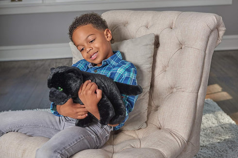 Wild Republic Jaguar Black, Cuddlekins, Stuffed Animal, 12 inches, Gift for Kids, Plush Toy, Fill is Spun Recycled Water Bottles...