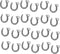 JGFinds Western Lucky Horseshoe Charms for Western Jewelry Making, Bulk 95 Pack - DIY Horseshoe Charms for Necklace, Earring Making or Country Cha...