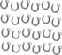 JGFinds Western Lucky Horseshoe Charms for Western Jewelry Making, Bulk 95 Pack - DIY Horseshoe Charms for Necklace, Earring Making or Country Cha...