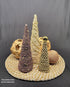 AllStellar Paper Mache Cones Open Bottom 7X3 in. Set of 3 (Small) - For DIY Art Projects, Crafts and Decorations!...