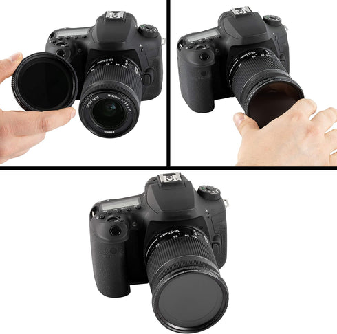 46mm ND Filter Ultimaxx 46mm ND2-ND400 Fader Variable Neutral Density Adjustable Lens Filter Dynamic ND Filter Optical Glass...