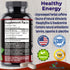 Natural Energy Guarana 1000MG - provides 200MG of herbal caffeine (2 cups coffee), antioxidants, boost energy, natural caffeine tablets, 90 Tablet...