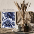 Posterizer 1 pcs-big lush navy blue flowers-chic aesthetic-Floral & Botanical Art-Abstract & Modern Art-Decor for Home & Office- UNFRAMED Wall Art...