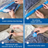 5 Pack Small Vacuum Storage Bags for Comforters, Blankets & Clothes – Vacuum Sealed Compression Bags with Hand Pump – Space Saver Storage Bags for...