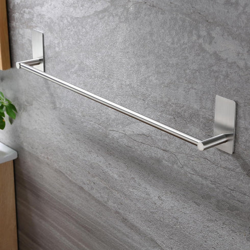 Taozun Towel Bar - 24 Inch Self Adhesive Towel Holder, Hand Towel Rack Stick on Wall, SUS 304 Stainless Steel Bathroom Hardware Accessory...