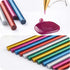BATDIYOW Mini Glitter Glue Gun Sticks Colored 30 PCS 6 Colors 0.27 in x 4 in Compatible with Most Glue Guns...