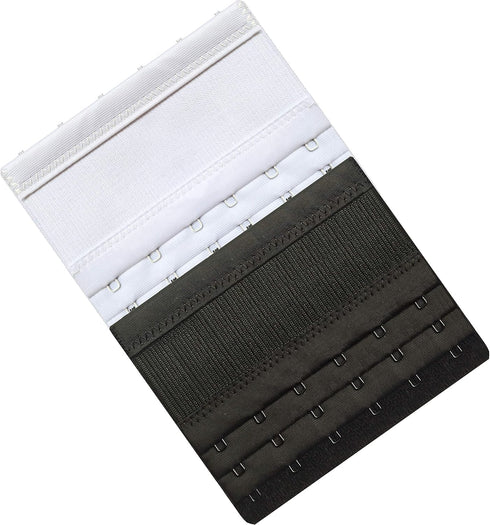 Women Elastic Bra Extenders 5/6 Hook(Optional) Bras Back Extension Strap...