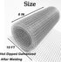 Hardware Cloth 1/4 inch 8inx10ft Galvanized After Welding 23 Gauge,Wire Cloth Wire Mesh Roll Chicken Wire Fence Mesh Roll for Chicken Pen/Coop Fen...