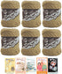 Bulk Buy: Lily Sugar'n Cream Yarn 100% Cotton Solids and Ombres (6-Pack) Medium #4 Worsted Plus 5 Lily Patterns (Jute 00082)......