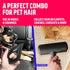 Chom Chom Detailer Tool- Scraper for Pet Hair Remover and Lint - ChomChom Cat and Dog Hair Remover for Furniture, Couch, Carpet, Clothing and Bedd...