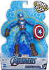 Marvel E7869 Avengers Bend and Flex Action Figure Toy, 6-Inch Flexible Captain America, Includes Accessory, Ages 4 and Up...
