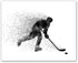 Hockey Wall Art Prints,Set of 4 (8x10) Unframed Hockey Posters,Hockey Room Decor For Men Kids Teenagers -Ice Hockey Poster Set For Bedroom Man Cav...