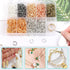 10 mm Jump Rings for Jewelry Making 7 Colors 1000 Pcs Stainless Steel Jump Rings with Open/Close Tools for Necklace Bracelet Repair Keychains Jewe...
