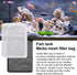 Fish Tank Media Mesh Filter Bag - 10 Pcs Aquarium Filter Bags High Flow Fine Mesh Net with Plastic Zipper for Fish Tank Bio Balls, Pelletized Carb...
